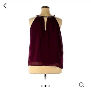 Charlotte Russe Size 2X Burgundy